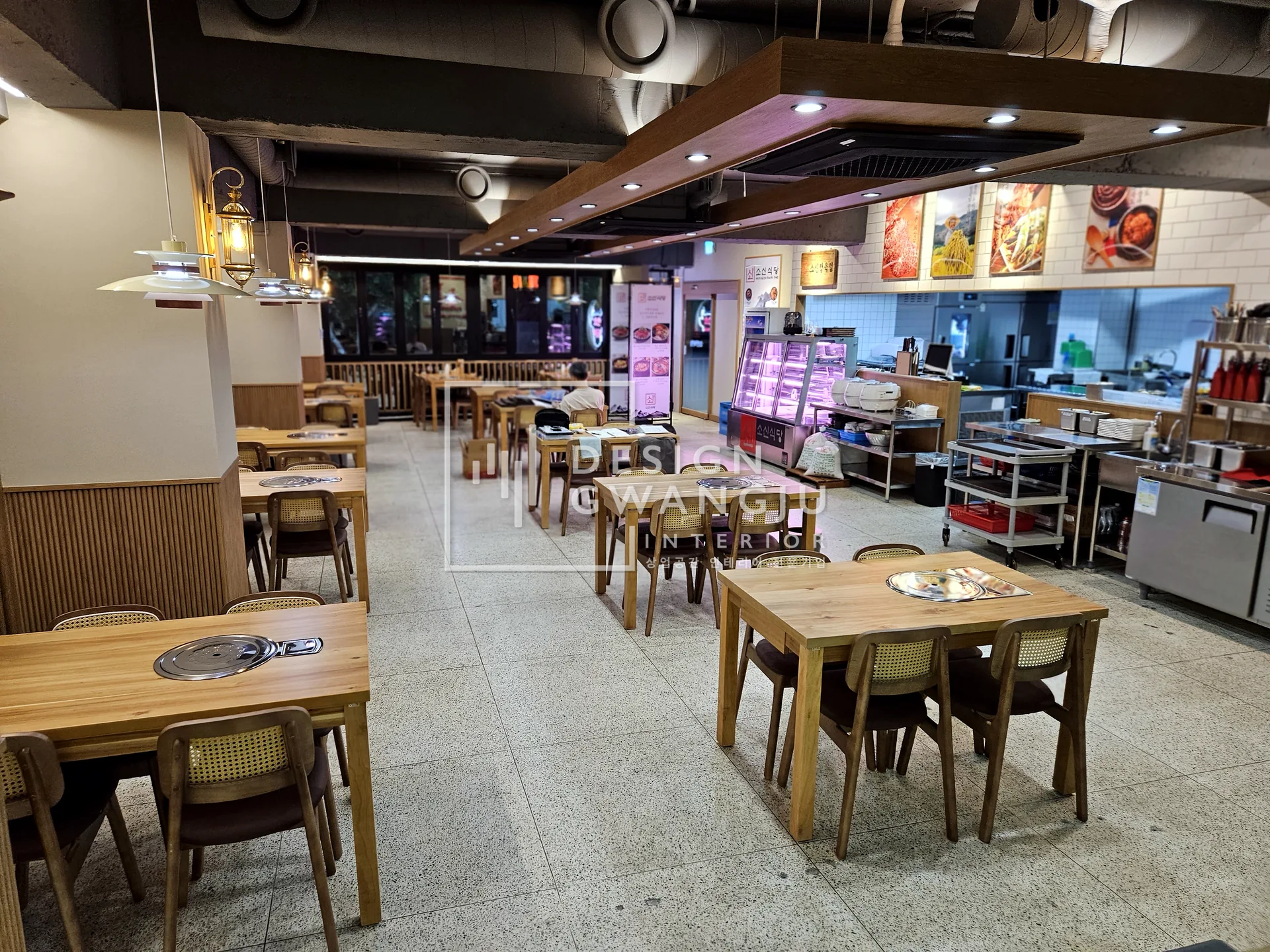 금남로 식당 대표 완공 사진